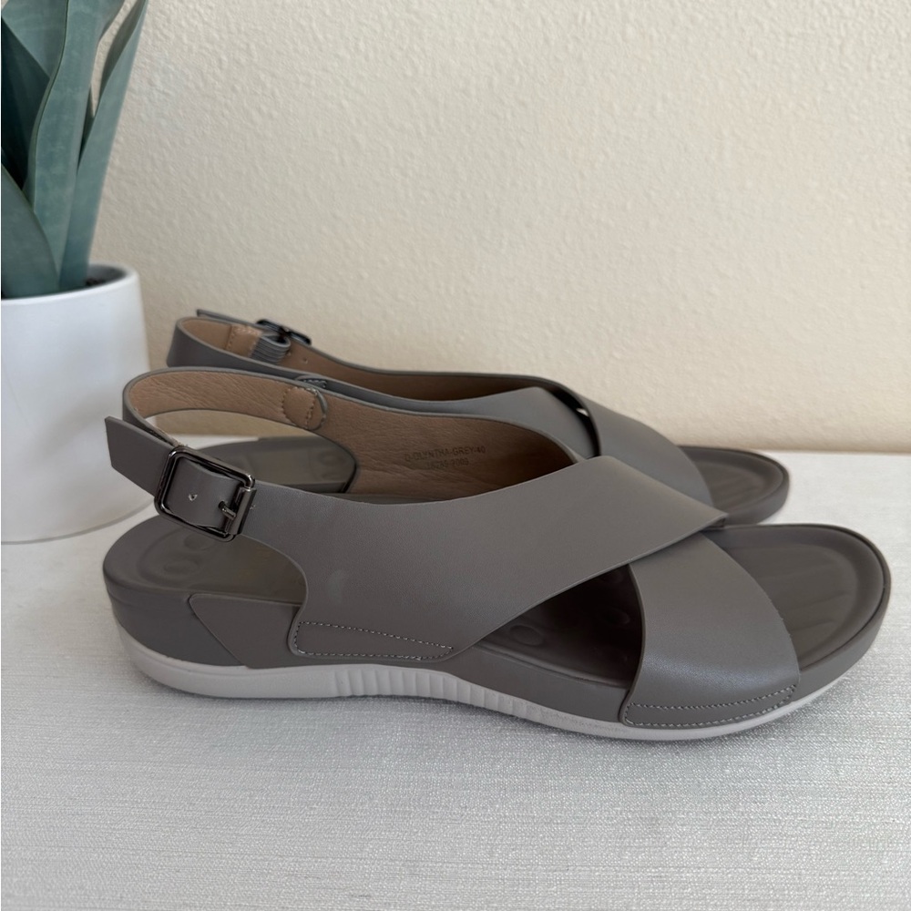 New Patrizia Olyntha Gray Vegan Casual Sandals